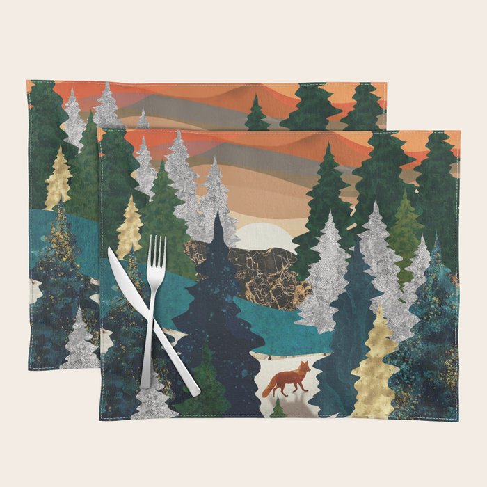 Amber Fox Placemat Gallery Image 1