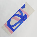 Blue Bow Yoga Mat Gallery Image 1