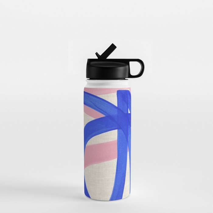 Blue Bow Water Bottle Gallery Image 1