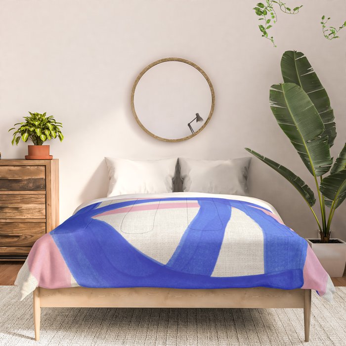 Blue Bow Comforter Gallery Image 3