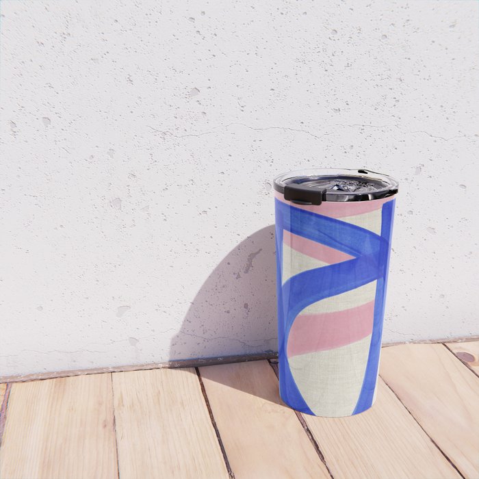 Blue Bow Travel Mug Gallery Image 4