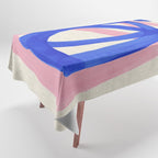 Blue Bow Tablecloth Gallery Image 1