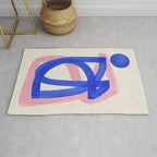 Blue Bow Rug Gallery Image 1