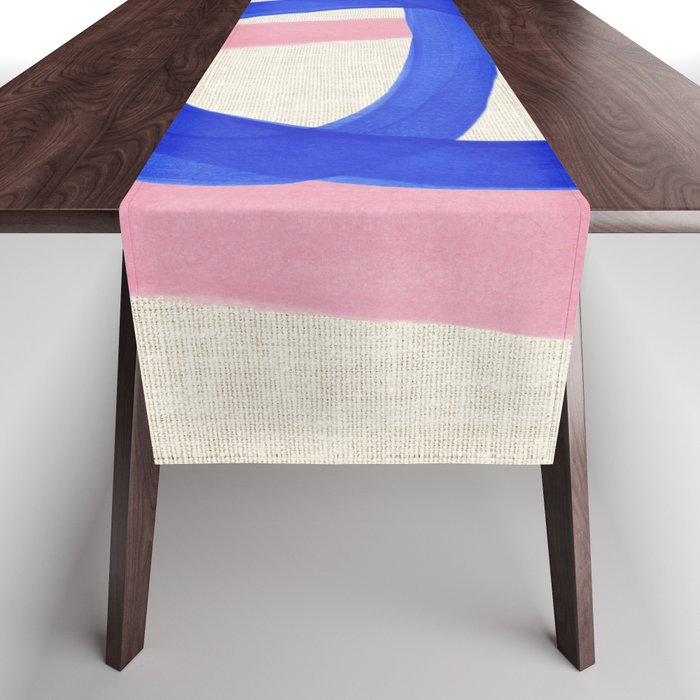 Blue Bow Table Runner Gallery Image 1