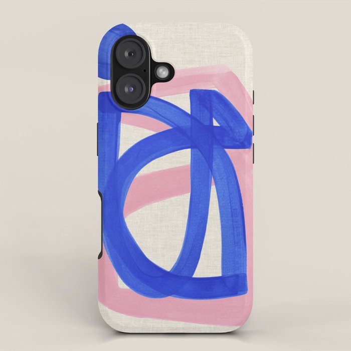 Blue Bow iPhone Case Gallery Image 1
