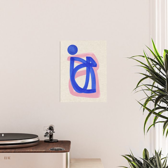 Blue Bow Poster Gallery Image 2