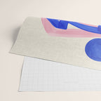 Blue Bow Wrapping Paper Gallery Image 2