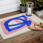 Blue Bow Outdoor Rug Gallery Image 2