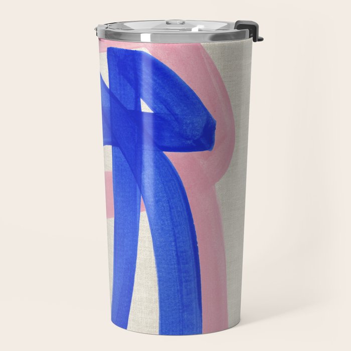 Blue Bow Travel Mug Gallery Image 2