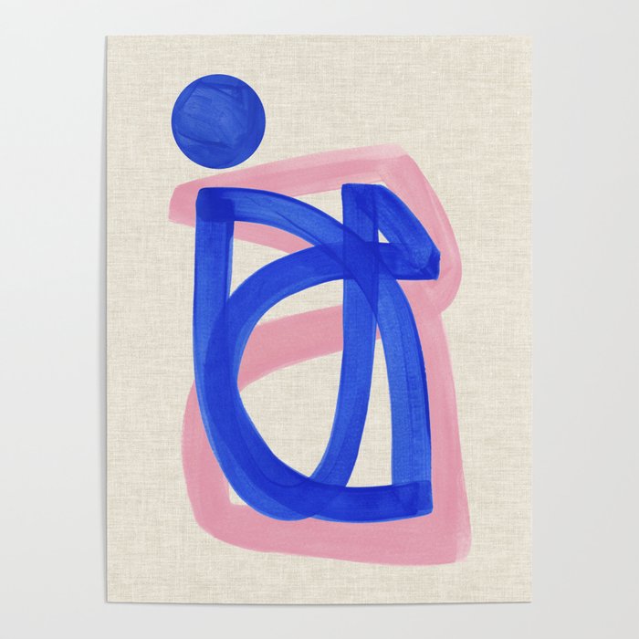 Blue Bow Poster Gallery Image 1