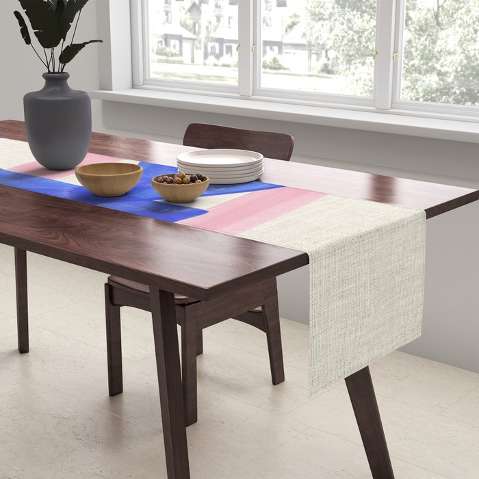 Blue Bow Table Runner Gallery Image 2