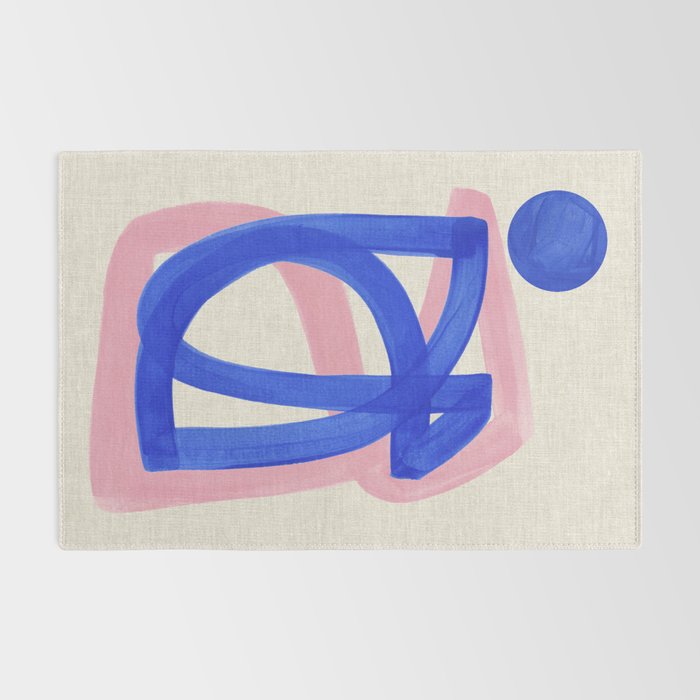 Blue Bow Rug Gallery Image 2