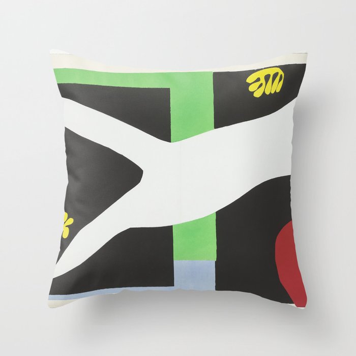 The Swimmer in the Tank (La Nageuse dans l'aquarium) by Henri Matisse Throw Pillow Gallery Image 6