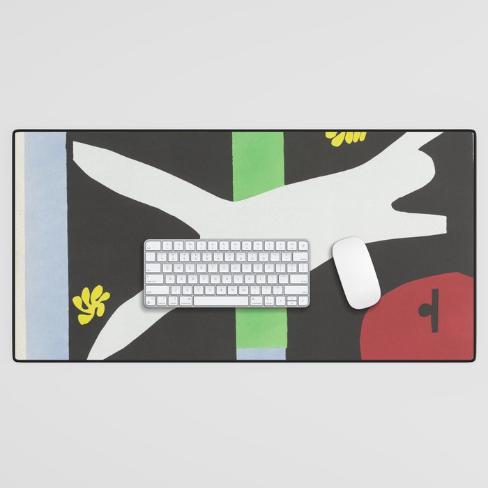 The Swimmer in the Tank (La Nageuse dans l'aquarium) by Henri Matisse Desk Mat Gallery Image 1