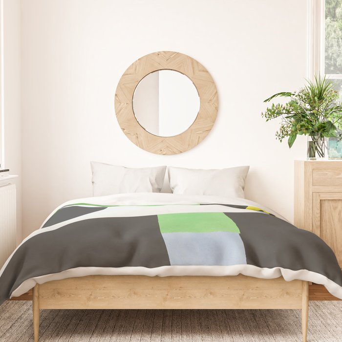 The Swimmer in the Tank (La Nageuse dans l'aquarium) by Henri Matisse Duvet Cover Gallery Image 3