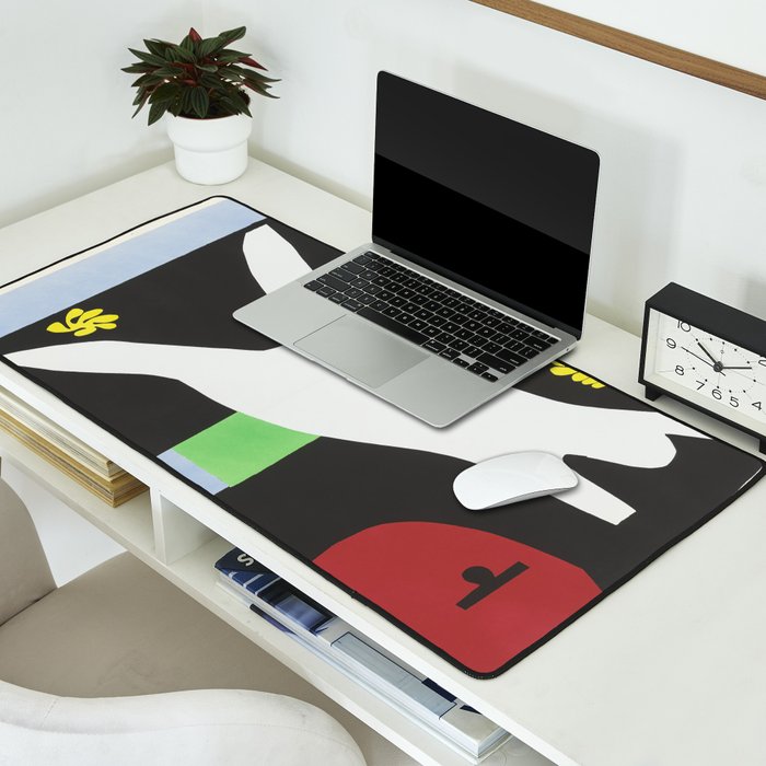 The Swimmer in the Tank (La Nageuse dans l'aquarium) by Henri Matisse Desk Mat Gallery Image 2