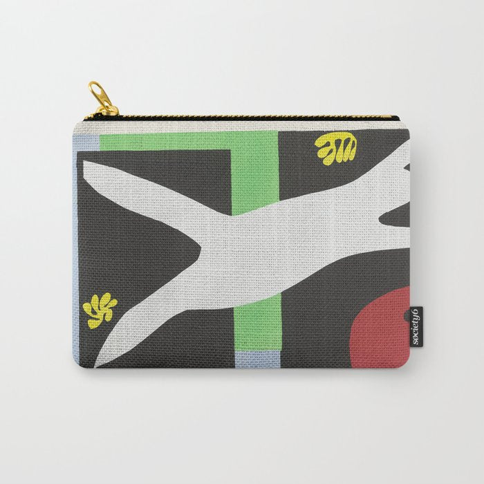 The Swimmer in the Tank (La Nageuse dans l'aquarium) by Henri Matisse Carry All Pouch Gallery Image 1