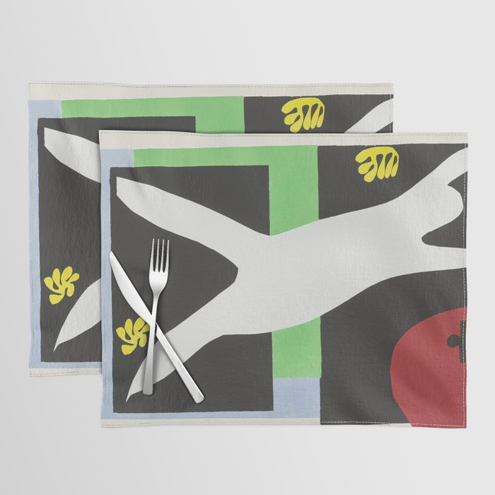 The Swimmer in the Tank (La Nageuse dans l'aquarium) by Henri Matisse Placemat Gallery Image 1