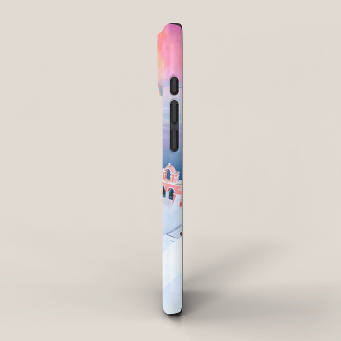 Greek Fantasy, Greece Travel Tropical Photography, Nature Landscape Ocean Architecture Graphic iPhone Case Gallery Image 2