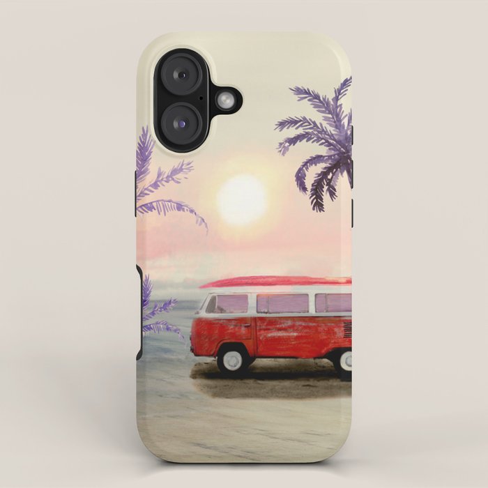 Beach Van iPhone Case Gallery Image 1