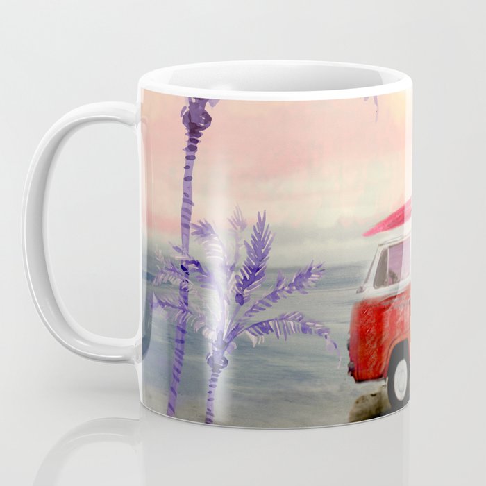 Beach Van Coffee Mug Gallery Image 3
