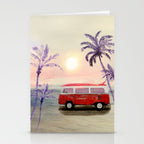 Beach Van Stationery Card Gallery Image 2
