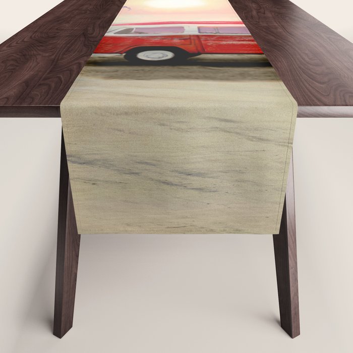 Beach Van Table Runner Gallery Image 1