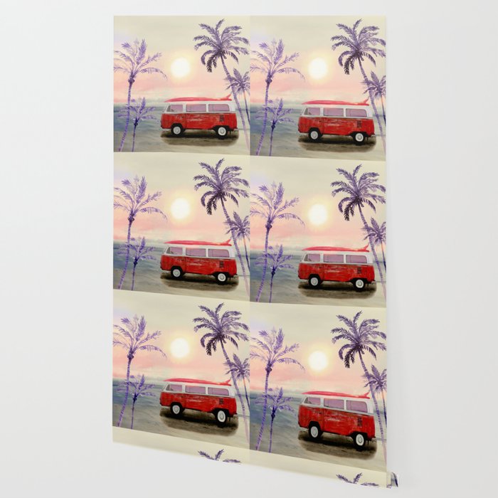 Beach Van Wallpaper Gallery Image 2