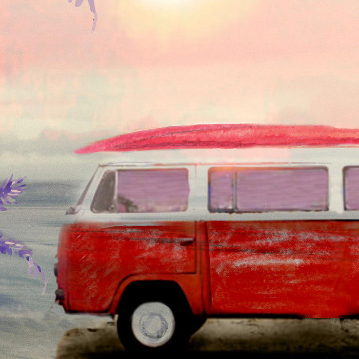 Beach Van Coffee Mug Gallery Image 2