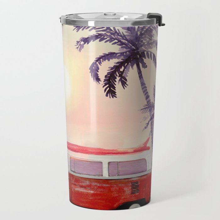 Beach Van Travel Mug Gallery Image 2