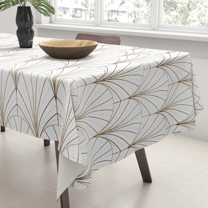 Art Deco Waterfalls // White Tablecloth Gallery Image 3