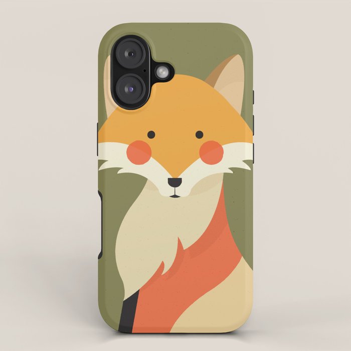 Red Fox, Animal Portrait iPhone Case Gallery Image 1