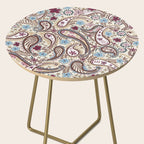 Whimsical Paisley Romance Side Table Gallery Image 2