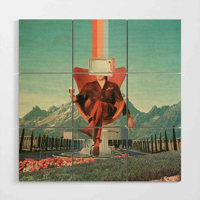 Enemy Wood Wall Art Gallery Image 1
