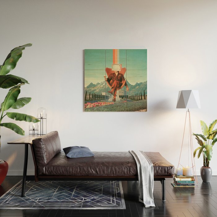 Enemy Wood Wall Art Gallery Image 2