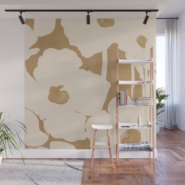 Abstract Flowers 7 Wall Mural Gallery Image 1