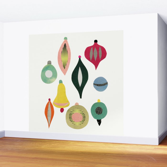Christmas II Wall Mural Gallery Image 2