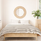 Minimal Arch LVII Vintage Creme and Black Modern Geometric Lines Duvet Cover Gallery Image 3