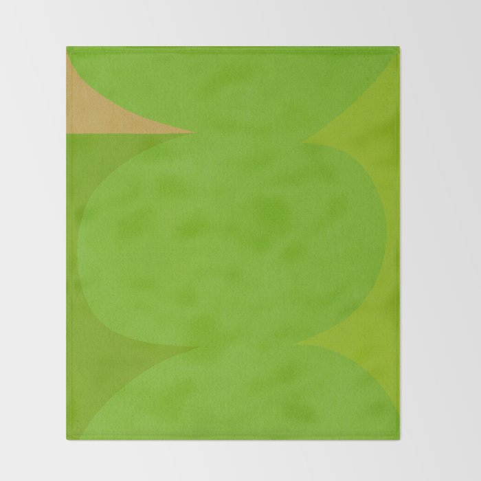 Abstract composition 02 Throw Blanket Gallery Image 2