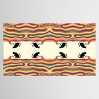 Rainbow cat 1 coffee milk drop Tablecloth Gallery Image 2