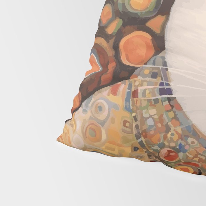 Gustav Klimt Cat with Colorful Costume Pillow Sham Gallery Image 4