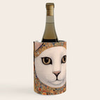 Gustav Klimt Cat with Colorful Costume Wine Chiller Gallery Image 1