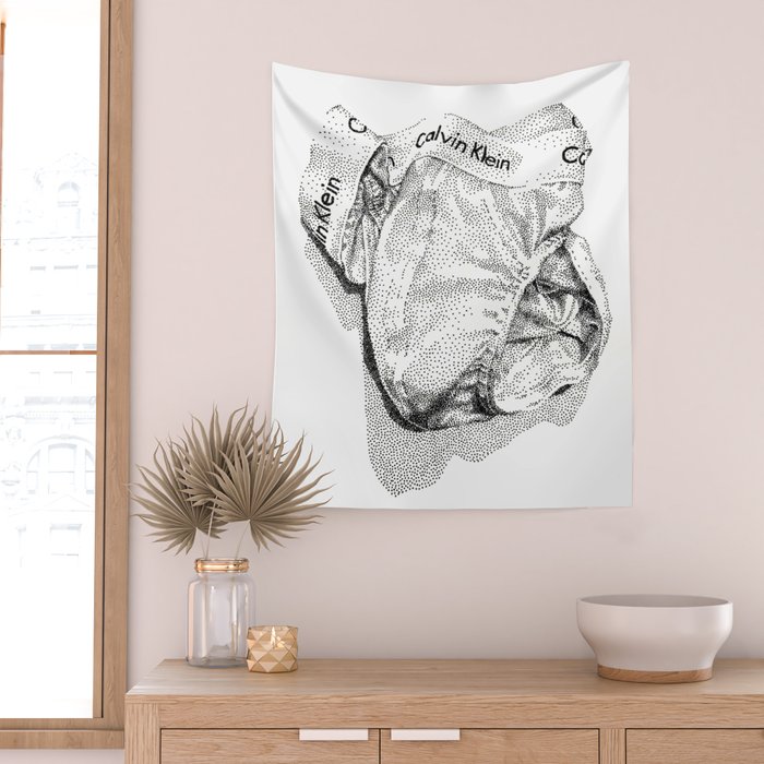 CK Underwear - NOODDOODs Wall Tapestry Gallery Image 2