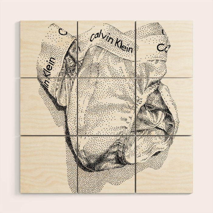 CK Underwear - NOODDOODs Wood Wall Art Gallery Image 1