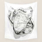 CK Underwear - NOODDOODs Wall Tapestry Gallery Image 4