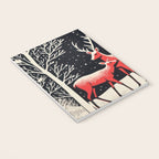 Winter Deer Pair Notebook Gallery Image 3