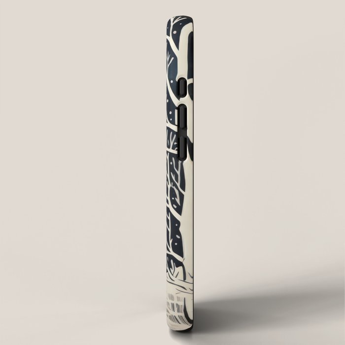 Winter Deer Pair iPhone Case Gallery Image 2