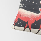 Winter Deer Pair Pillow Sham Gallery Image 4