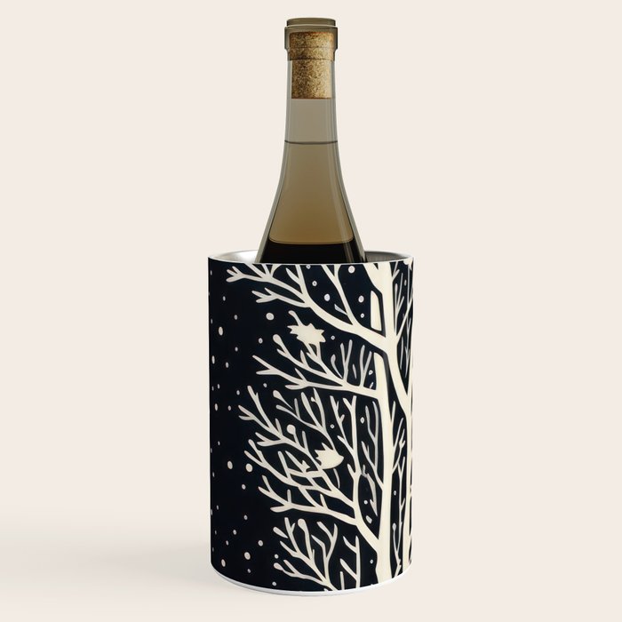 Winter Deer Pair Wine Chiller Gallery Image 3