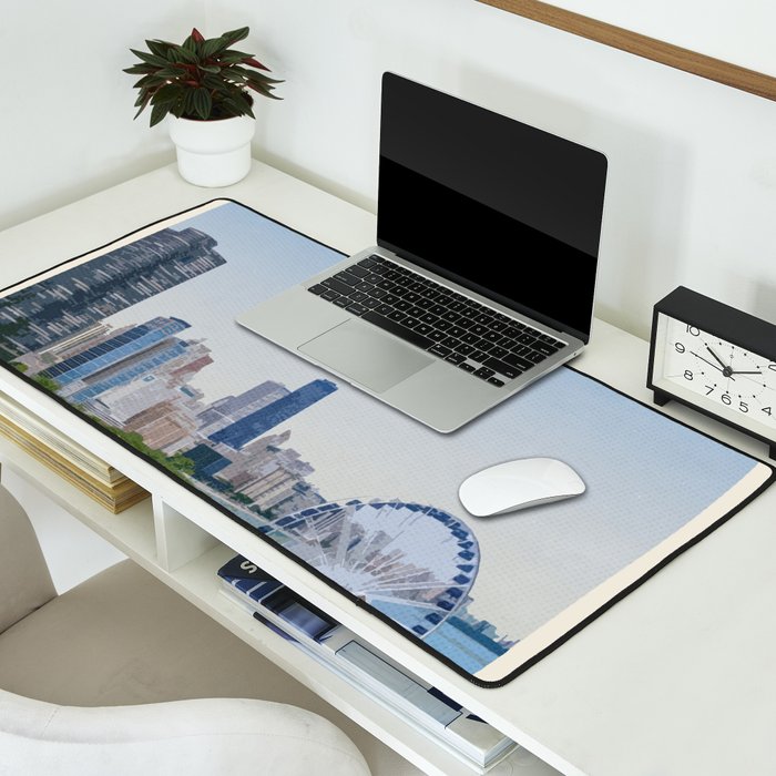 Visit Chicago Desk Mat Gallery Image 2